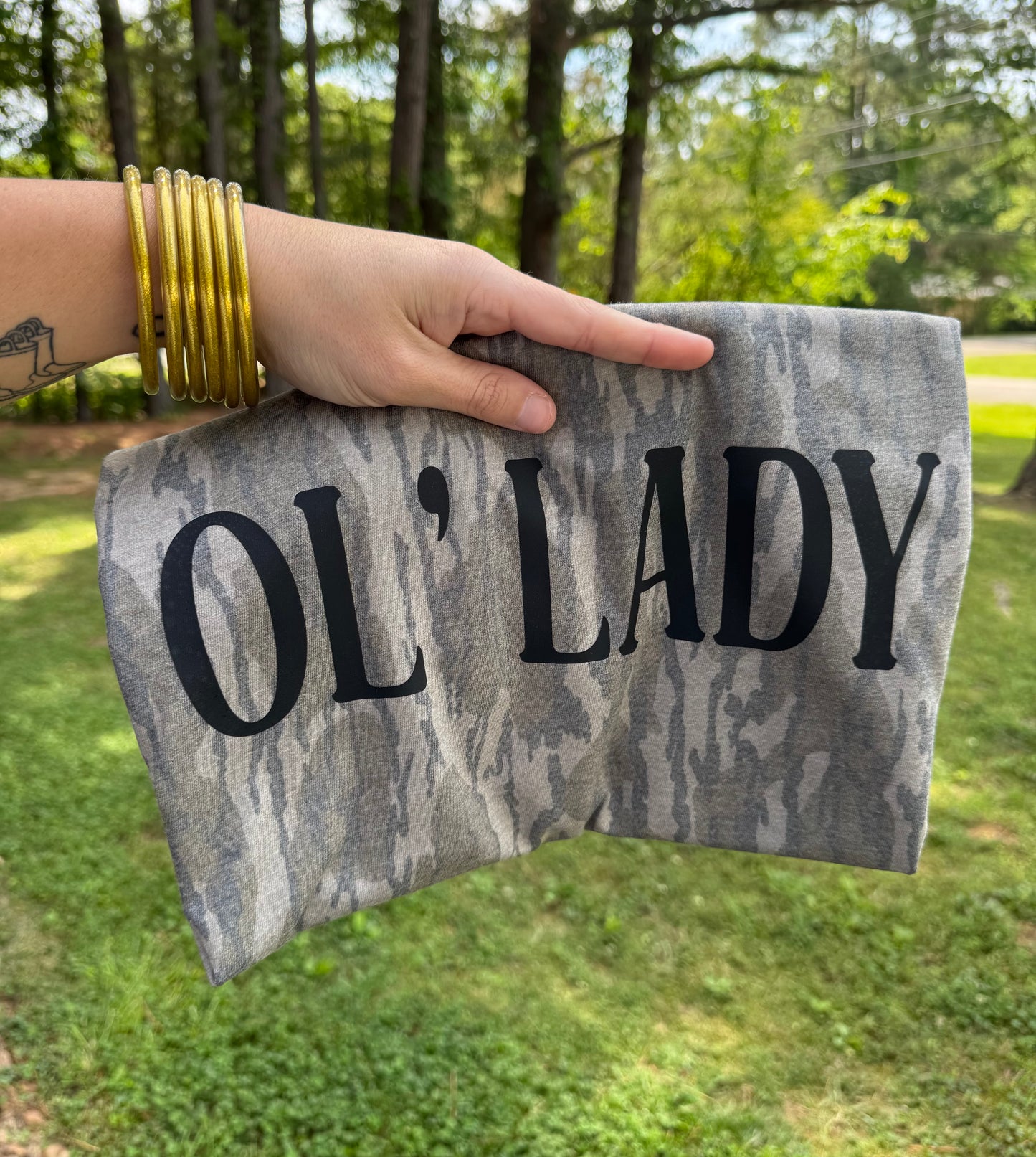 Black Ol’ Lady Bottomland Camo