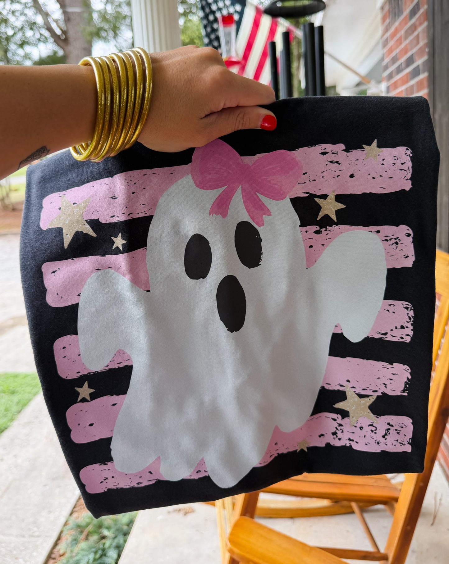 Striped Bow Ghost