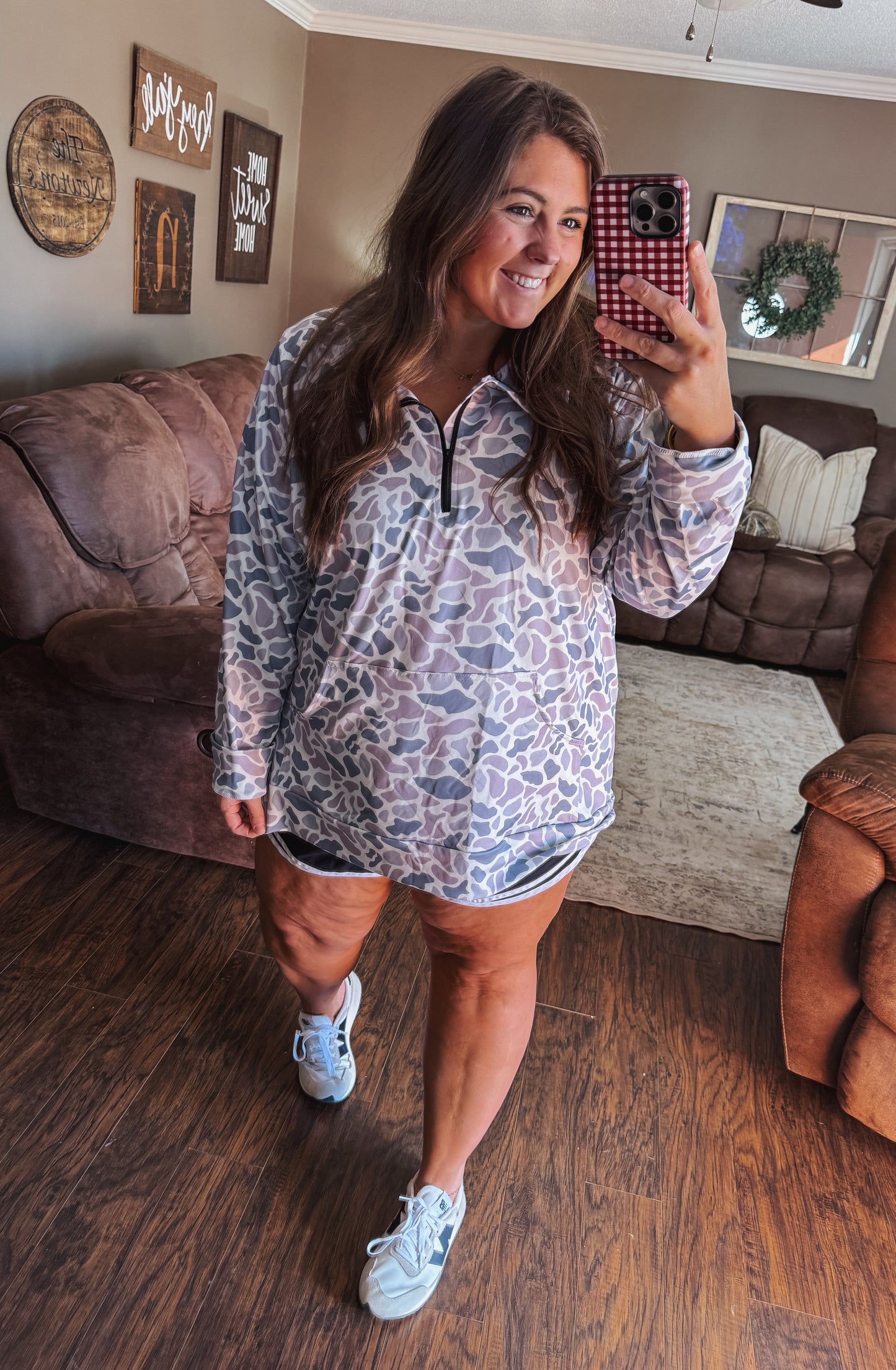Camo Quarter Zip