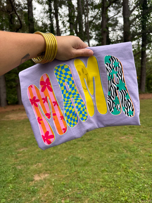 SALE- Retro Bubble Mama