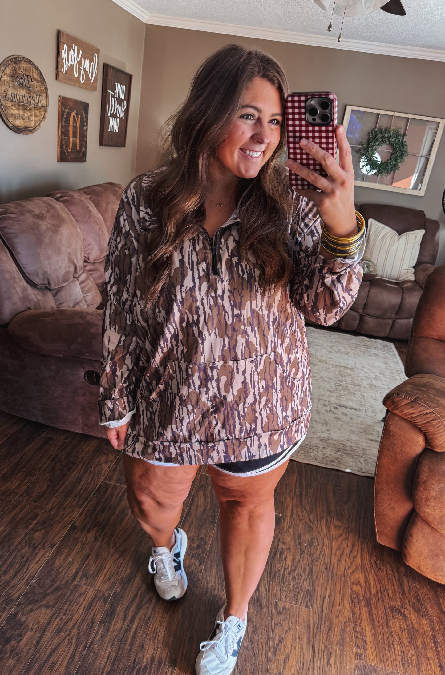 Camo Quarter Zip