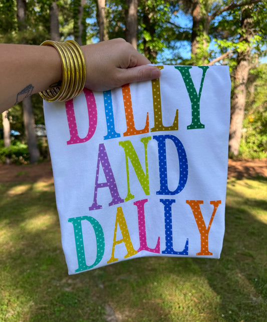 SALE- Polka Dot Dilly And Dally