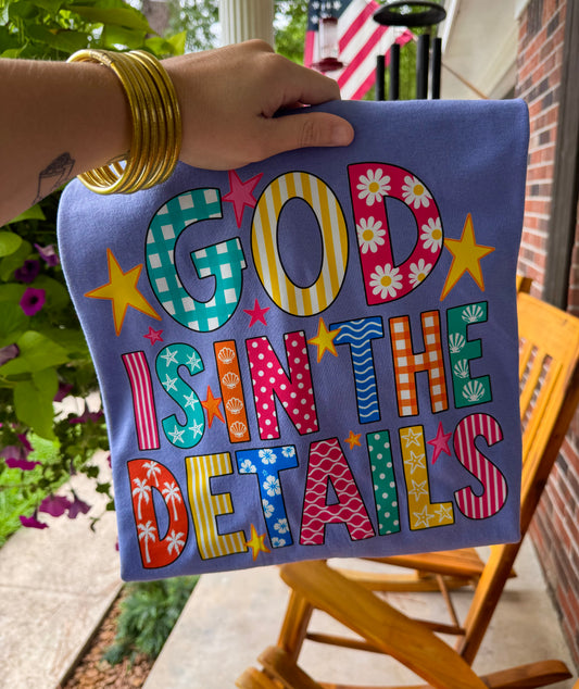 SALE- God Is In The Details