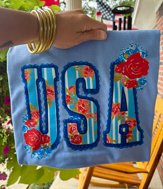 SALE- Floral USA