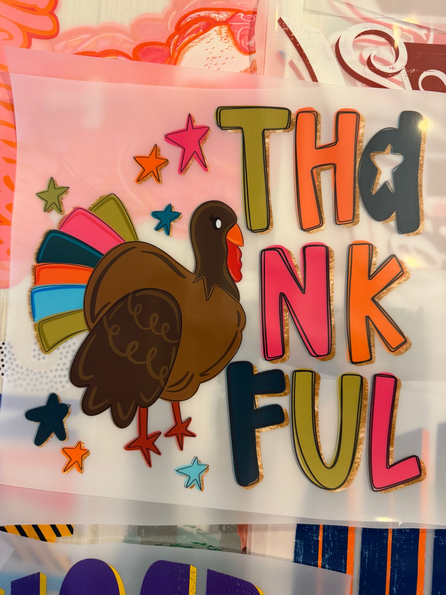 DTF Transfer- Thankful Turkey