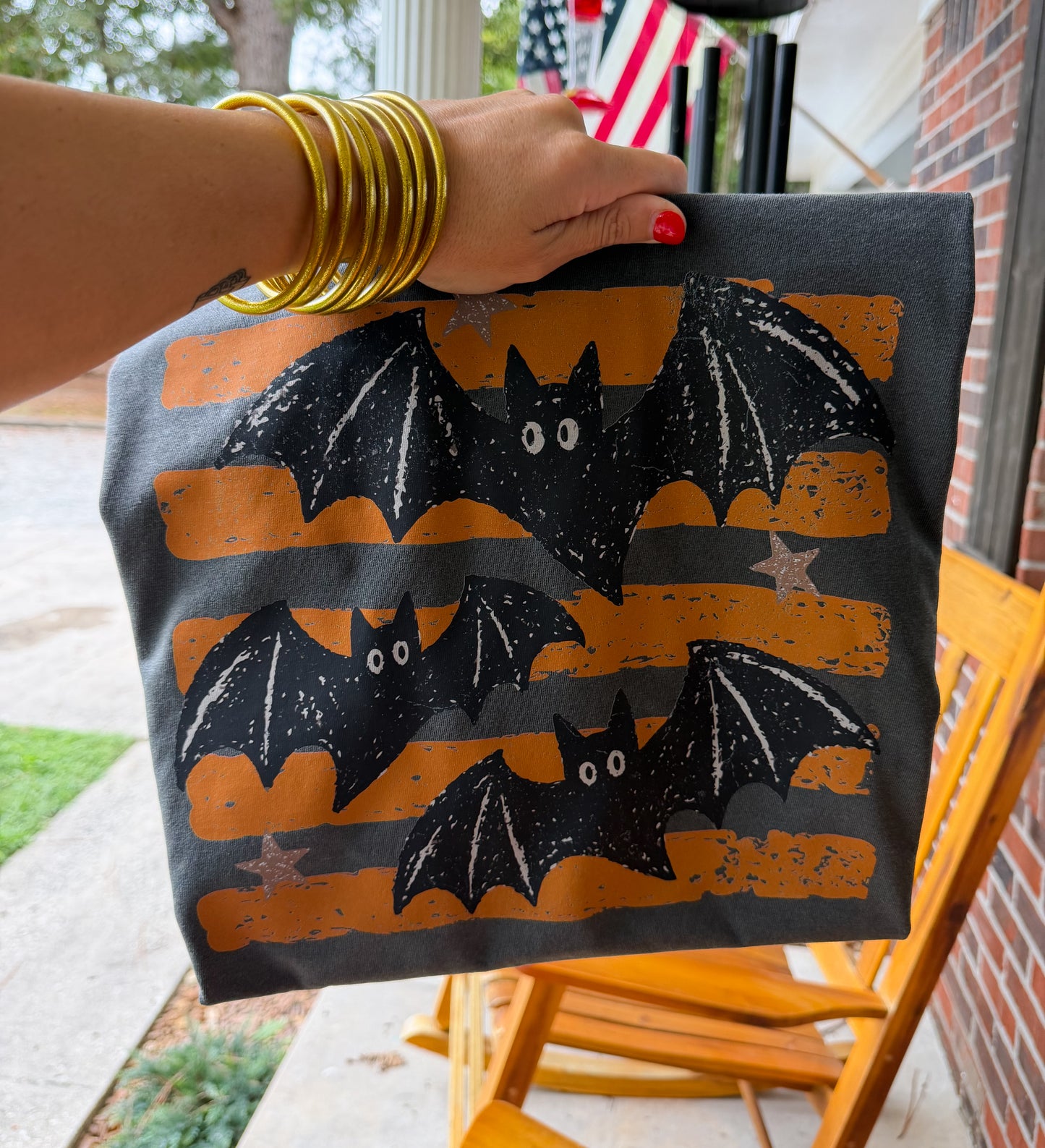 Striped Bat Trio