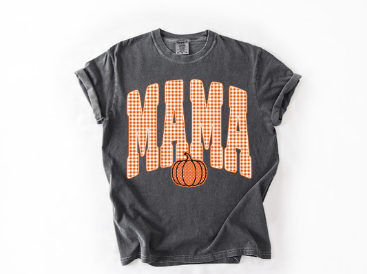 Gingham Mama Pumpkin