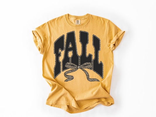 Fall Leopard Bow
