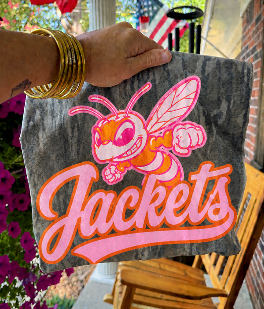 Jackets Mascot Bottomland Camo (Pink & Orange)