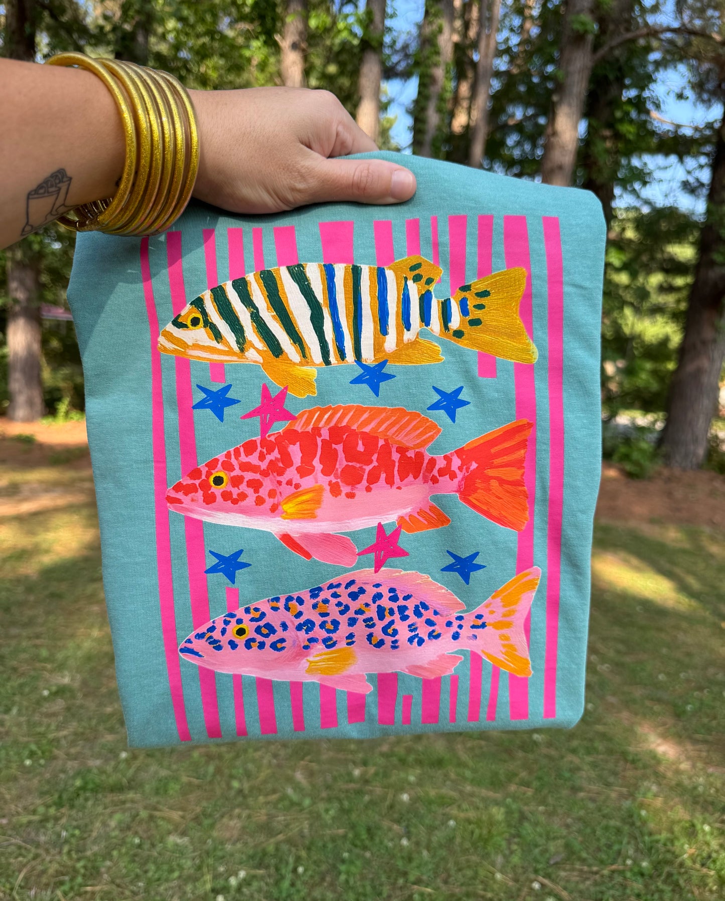 Stripe Fish Trio